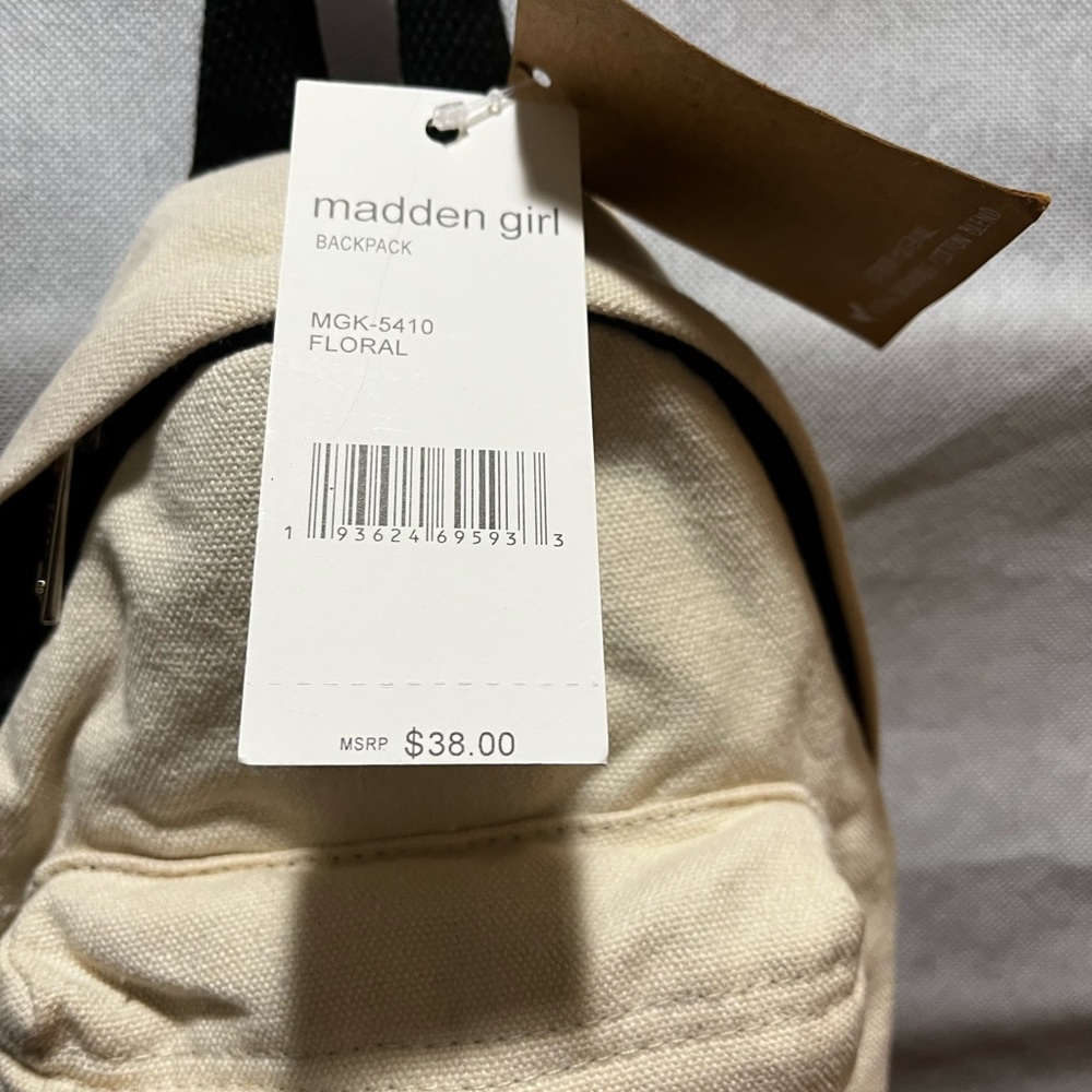 NWT Madden Girl eco friendly save the planet backpack - Picture 7 of 16